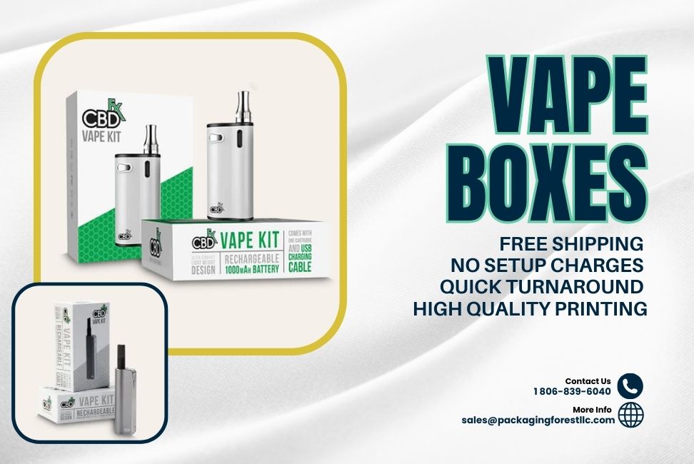 Vape Cartridge Boxes